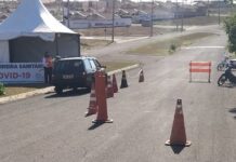 Pereira Barreto monta barreiras sanitárias para evitar circulação de pessoas em porto