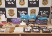 Trio é preso com drogas em quarto de motel em Cedral