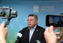 Carlão Pignatari visita a Assembleia Legislativa de Mato Grosso do Sul