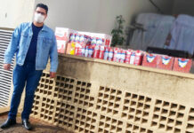 Capelas de Parisi e Votuporanga fazem doação para Santa Casa