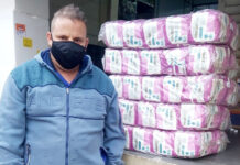 Ex-paciente COVID-19 destina 400 fraldas