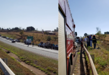 Passageiro morre e motorista fica ferido após carro cair em ribanceira às margens da Rodovia Euclides da Cunha