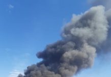 Incêndio em cabines de pintura de fábrica mobiliza bombeiros em Votuporanga