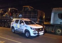 Polícia Rodoviária recupera tratores furtados em Monte Aprazível