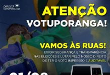 Votuporanga terá ato pró-voto impresso neste domingo