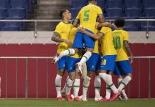 Brasil vence Egito e vai à semifinal do futebol masculino olímpico