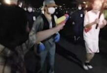 Mulher é presa após tentar apagar tocha olímpica com pistola d’água no Japão