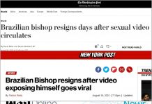 Renúncia de bispo após vazamento de vídeo íntimo é destaque na imprensa internacional