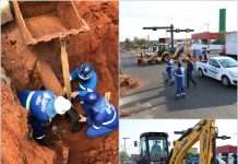 Saev Ambiental inicia substituição de trecho de adutora na Av. Emílio Arroyo Hernandes