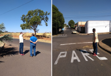 Professor Djalma visita bairro Cidade Jardim e pede melhorias no trânsito