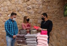 Fundo Social e Direitos Humanos recebem cobertores e kits de higiene pessoal