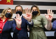 Governo de São Paulo adere ao Programa Sinal Vermelho contra a Violência Doméstica