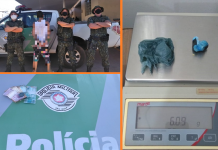 Polícia Ambiental prende motociclista por tráfico de drogas e direção perigosa