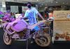 Exposição no Shopping Cidade Norte traz réplicas de motos feitas de papelão