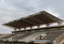 Com refletores parciais, Arena Plínio Marin ainda não pode receber jogos noturnos