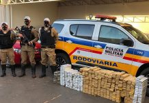 Carga com maconha apreendida em MG seria entregue em Ouroeste