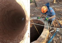 Idoso cai em poço e é resgatado por bombeiros em Ilha Solteira