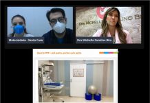 Visita on-line: gestantes conhecem Maternidade da Santa Casa