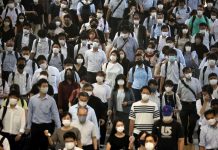 Japão vê disseminação inédita da covid-19 e recorde de casos em Tóquio
