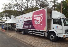 Carreta do Hospital de Amor já realizou mais de 2 mil exames em Votuporanga