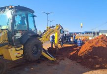 Saev conclui obra de adutora na Emílio Arroyo Hernandes em tempo recorde