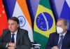 Em reunião do Brics, Bolsonaro diz que parceria com a China é ‘essencial para a gestão adequada’ da pandemia