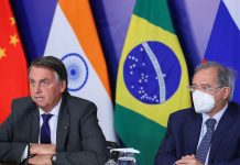 Em reunião do Brics, Bolsonaro diz que parceria com a China é ‘essencial para a gestão adequada’ da pandemia