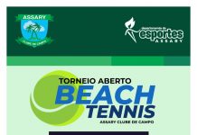 Assary Clube de Campo promove torneio de Beach Tennis neste final de semana
