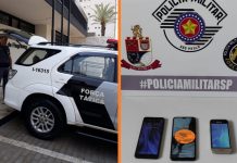 Polícia Militar prende casal suspeito de furtar celulares em Votuporanga