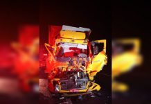 Motorista fica ferido em acidente entre caminhões na Rodovia Washington Luís