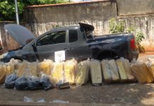 Polícia Militar apreende mais de meia tonelada de maconha em Icém