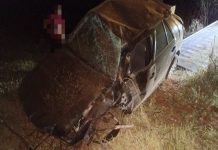 Motorista fica ferido após acidente em vicinal de Cardoso