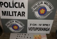 Polícia Militar prende suspeito de tráfico de drogas em Votuporanga