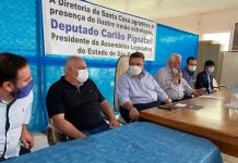 Carlão Pignatari anuncia emenda de R$ 300 mil para a Santa Casa de Estrela d’Oeste