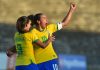 Seleção feminina goleia a Argentina no segundo amistoso disputado na Paraíba