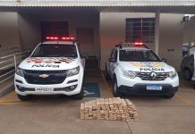 Polícia apreende mais de 100kg de maconha dentro de carro em Fernandópolis