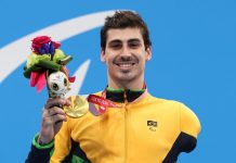 Natação: Talisson Glock fatura seu 1º ouro nos 400m livre em Tóquio