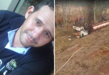 Homem morre após tombar caminhão-tanque em rodovia de Fernandópolis