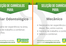 ACV anuncia oportunidades de trabalho