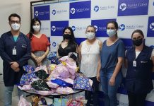 Regional do Santander entrega 100 brinquedos para Santa Casa