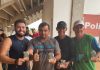 Equipe Eco Posto 27 fatura Enduro a Pé Votuporanga