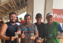 Equipe Eco Posto 27 fatura Enduro a Pé Votuporanga
