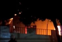 Incêndio atinge casa e mobiliza bombeiros em Votuporanga