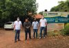 Superintendente da Saev visita obra de desassoreamento de represa em Fernandópolis