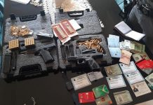 Foragido por tráfico de drogas é preso com pistolas, munições, joias e dinheiro estrangeiro em Araçatuba