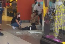 Homem que realizava manutenção fica ferido após cair de telhado de shopping em Rio Preto