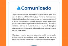 Hospital de Base de Rio Preto desmente ‘fake news’ de que teria pedido cancelamento do Carnaval