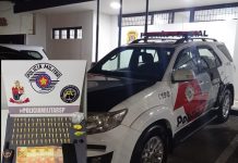 Força Tática desmonta ponto de tráfico e prende dupla na zona norte