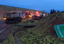 Motorista fica ferido após acidente em Estrela d’Oeste