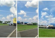Motorista de carreta é flagrado dirigindo na contramão de rodovia em Mirassol